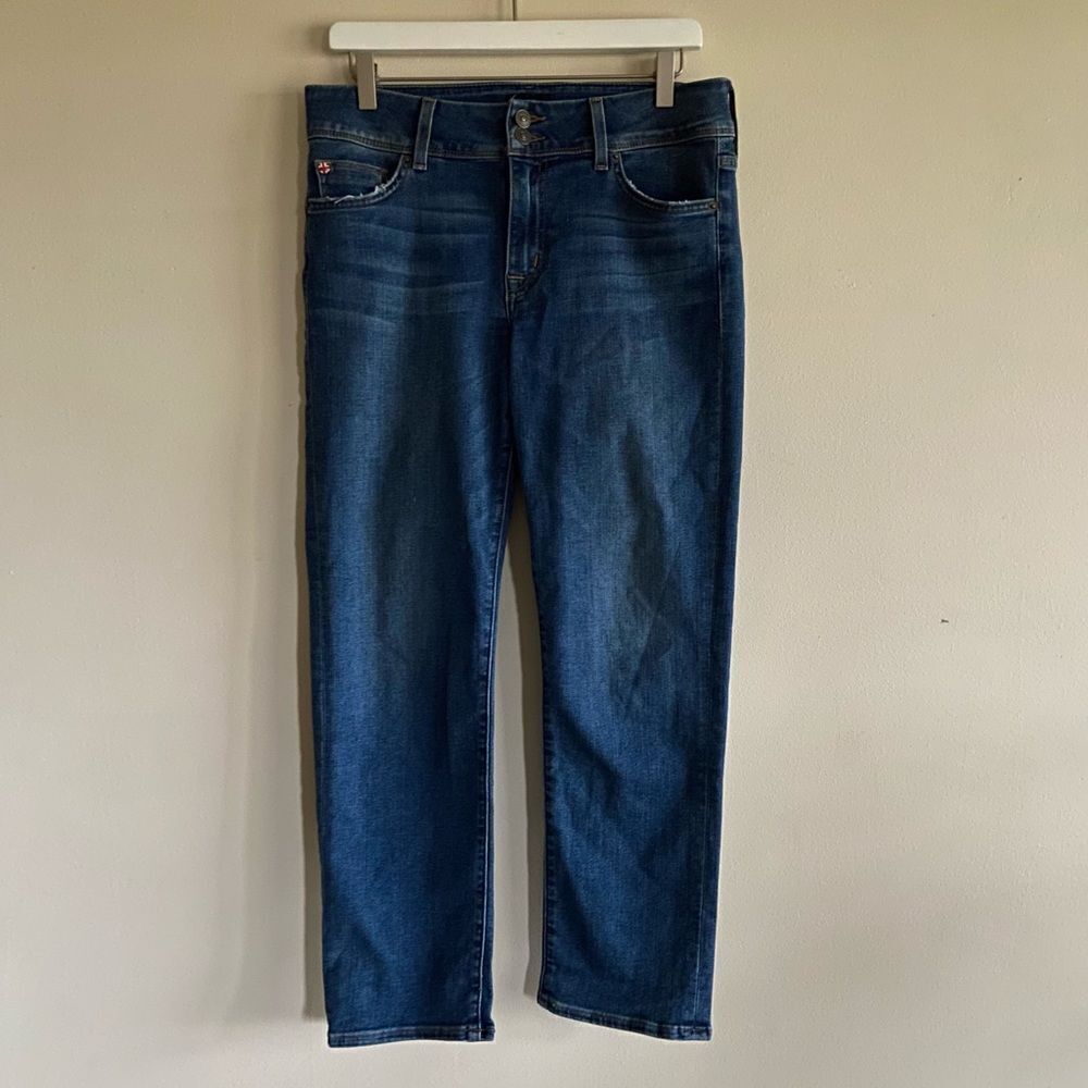 Hudson Ginny Straight Crop Jeans Size 29